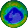 Antarctic Ozone 2011-09-07